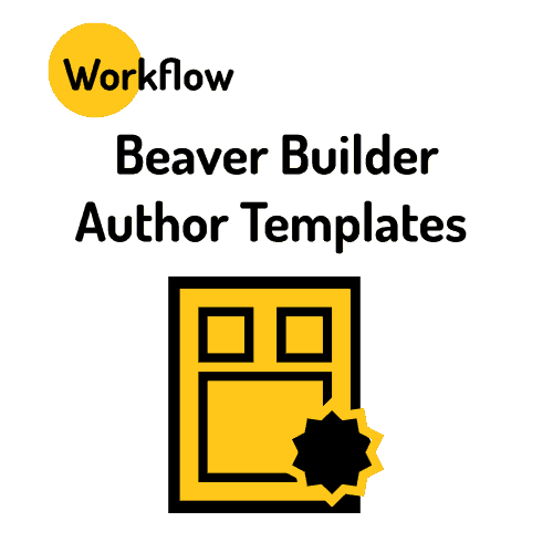 Beaver Builder Author Templates