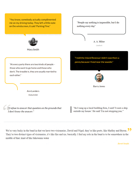 Beaver Builder Blockquotes