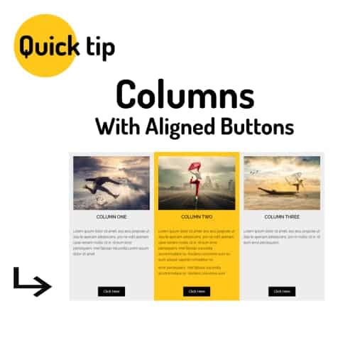 Beaver Builder Columns With Aligned Buttons