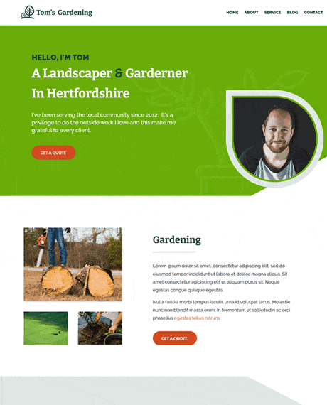 Beaver Builder Gardener