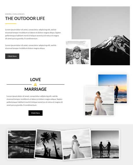 Beaver Builder Overlapping Images