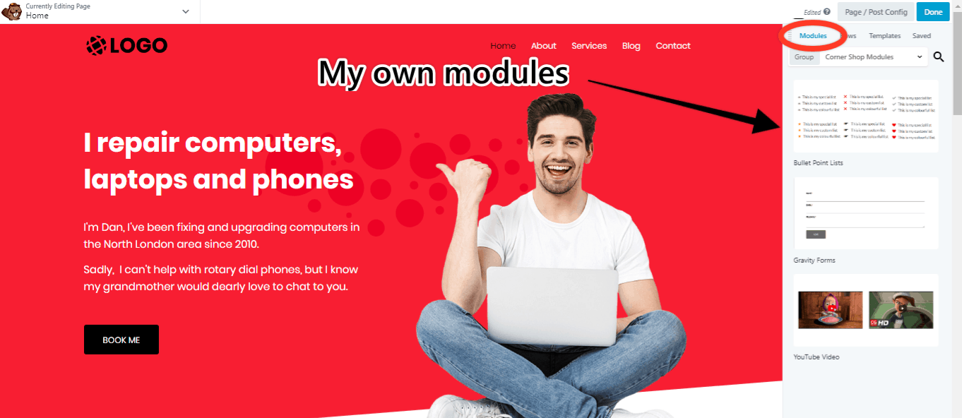 Beaver Builder Own Modules