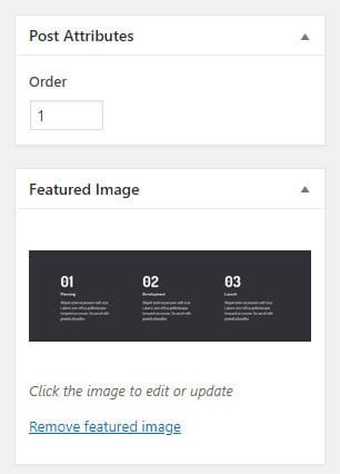 Beaver Bulder Post Attributes Order